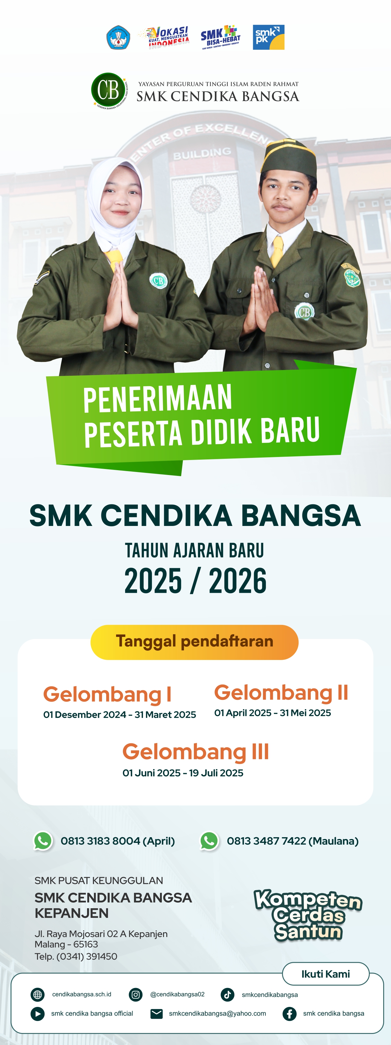ppdb smk cendika bangsa